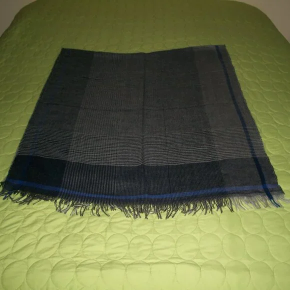 Alex Begg x Co Grey Cashmer Stole/ Shawl/Scarf